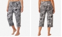 Ellen Tracy Plus Size Yours to Love Capri Pajama Pants
